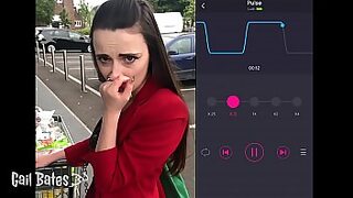a vibrator inserted into a pregnant womans pussy