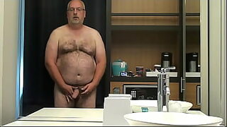 a man jacking himself