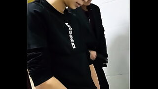 aunty changing hidden cam