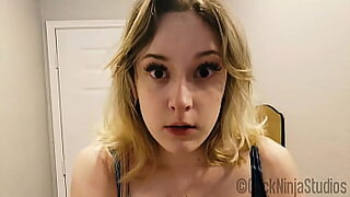 18 year old breaks the seal of the pussy with her step brothers big