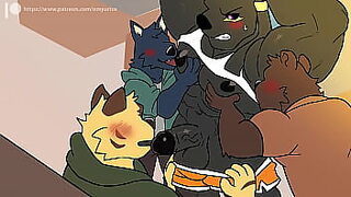 1 anus with three dick