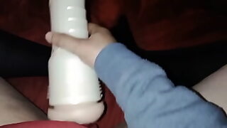 18 year old girl lying on the bed badly fucked