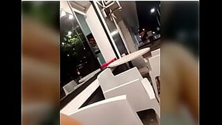 2 guys sucking boobs in public