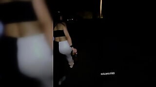 asian in van