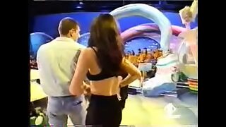 2 guys sucking boobs in public