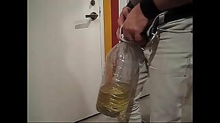 bottle inside pussy