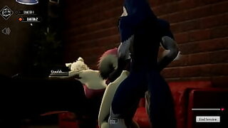 1 girl two men