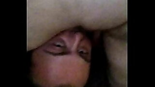 ass slapping and licking belly