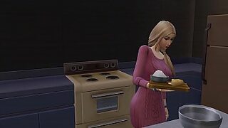 1 girl 4 boys at a time 1 in moutn 2 in vagina 1 in 2 hole