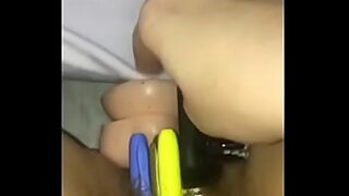 1 girl takes three big cock