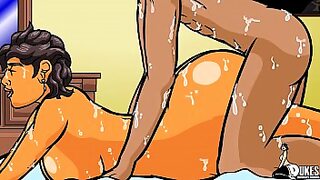 18 years old boy stripped step mother saree