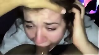 18 year old crying with pain