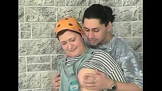 1 women hair color is red 2 mens