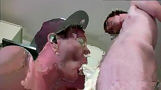 10 men and 1 girl