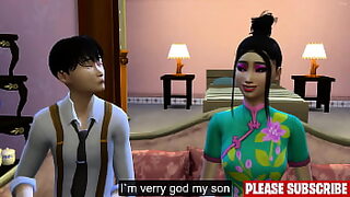 1 girl in front of 5 boys