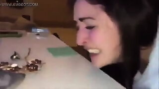 18 year old girl and 18 year old boy fucks