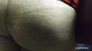 aunty rubbing penis