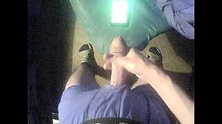 a girl with a hot pussy is getting rammed by a large hard erection