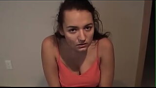 18 yo virgin teen sister fucked first time by her pervert step brother