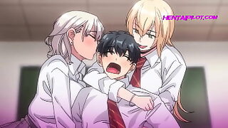 1 girl with 10 boys sex in one time