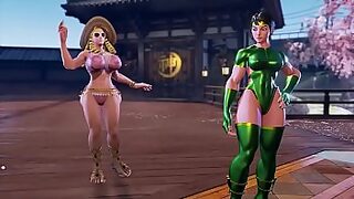 big boobs fighter game