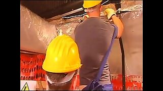 1 girl 4 boys at a time 1 in moutn 2 in vagina 1 in 2 hole