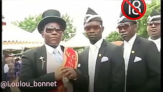 6 homens negros e uma so mulher