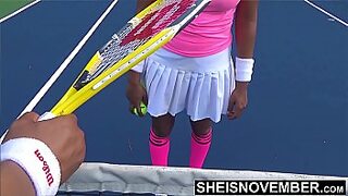 audrey bitoni playing tennis