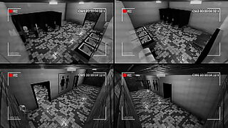a thief act like a security guy