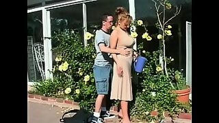 18 year boy seduced to fuck old mother