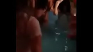 1 girl 4 boys at a time 1 in moutn 2 in vagina 1 in 2 hole