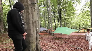 camping naked