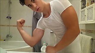 100 pervert stepbrother caught spying on his gorgeous busty stepsister gabbie carter and fucks her