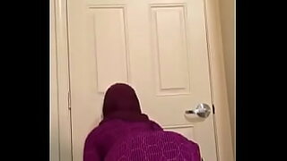 asian hijabi sucking