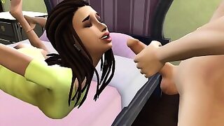 18 year old boy fucks with a 21year old woman
