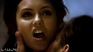 anime vampire sucking and bite boobs