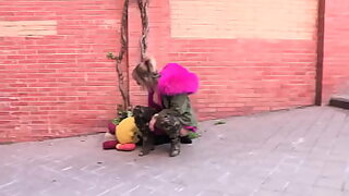 18 years ago 1 18 18 1520 two dirty whores enjoy a wild beastiality fuck with a horse get their cunts destroyed 66