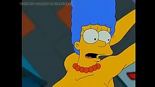 bart and marge simpson