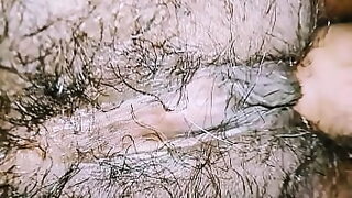 1 girl 4 boys at a time 1 in moutn 2 in vagina 1 in 2 hole