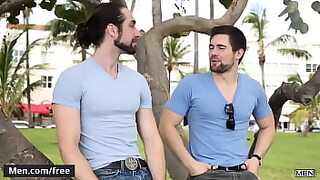 1 girl 3 men