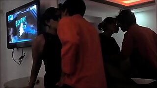 10 men one women