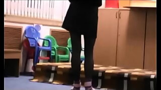 aunty hidden bath