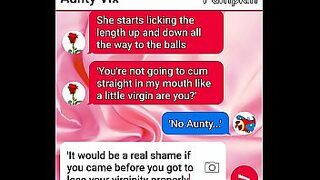18 year boy fuck aunty
