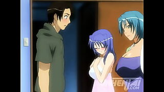 1 girl in front of 5 boys