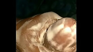 anty hidden camera saree change