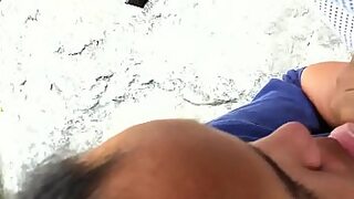 18 year old skull fucked pukes on cock