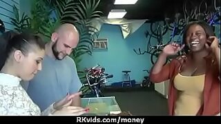 10 guys on one lady