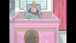 10 sec the naughty boy stripped off moms sari and fucked her hard