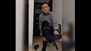 abbey rain gets fucked at work