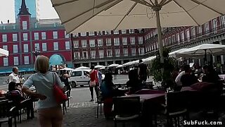1 guy giving 2 girls blowjob